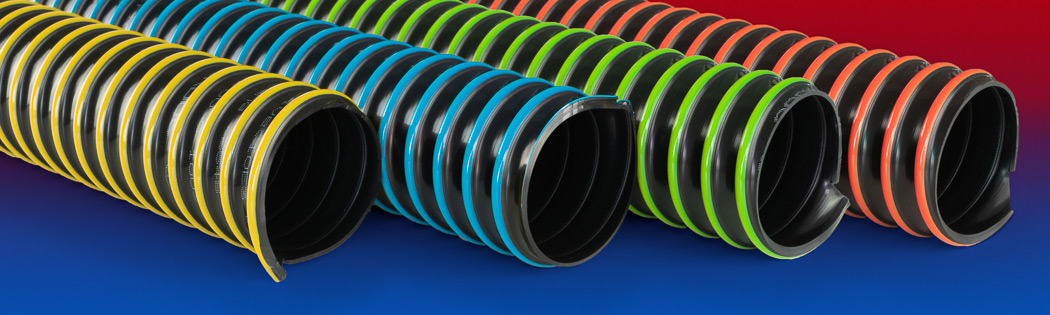 Der AIRDUC PUR 355 ist alsTwin Color erhältlich (Foto © NORRES Schlauchtechnik GmbH)