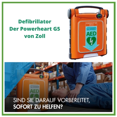 Leben retten kann so einfach sein – der Defibrillator von Zoll